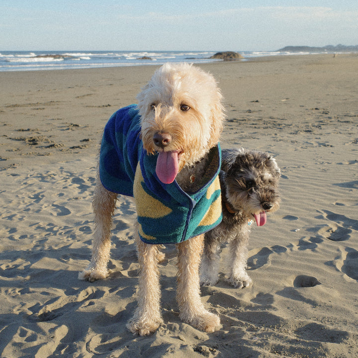 Dog Robe - Flower -