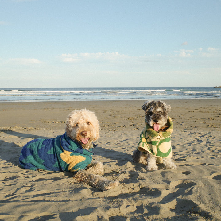 Dog Robe - Flower -