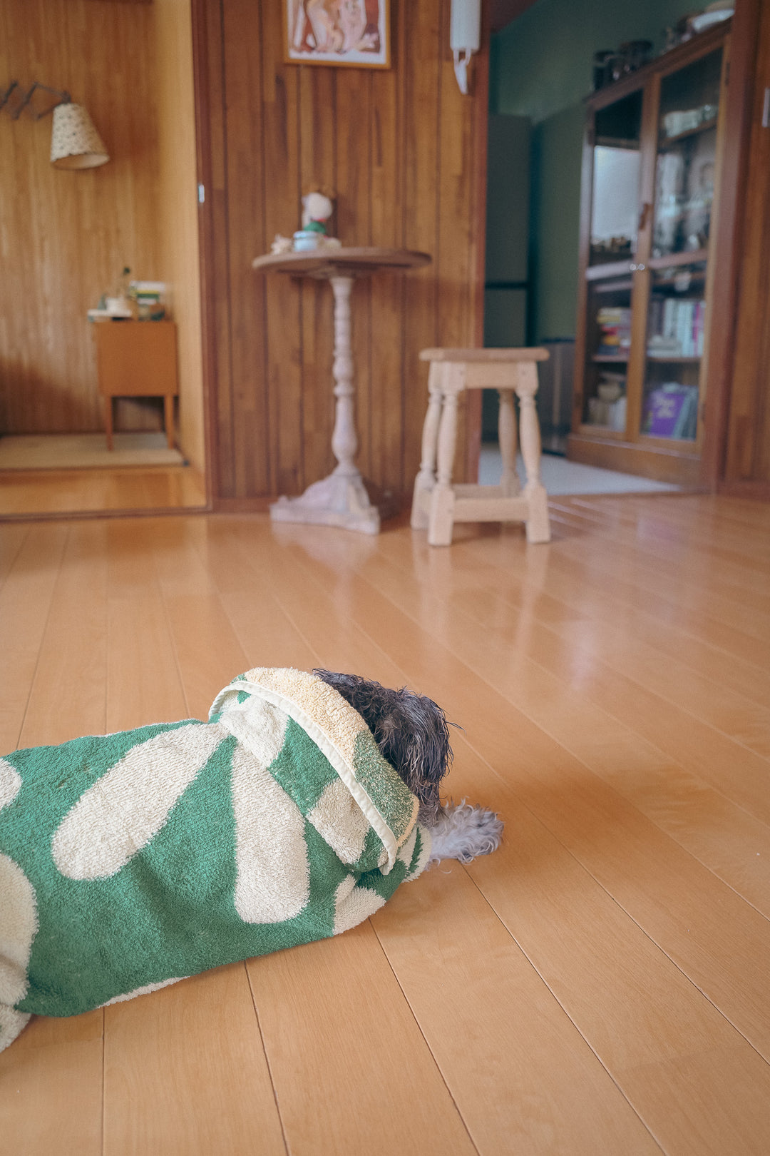 Dog Robe - Flower -