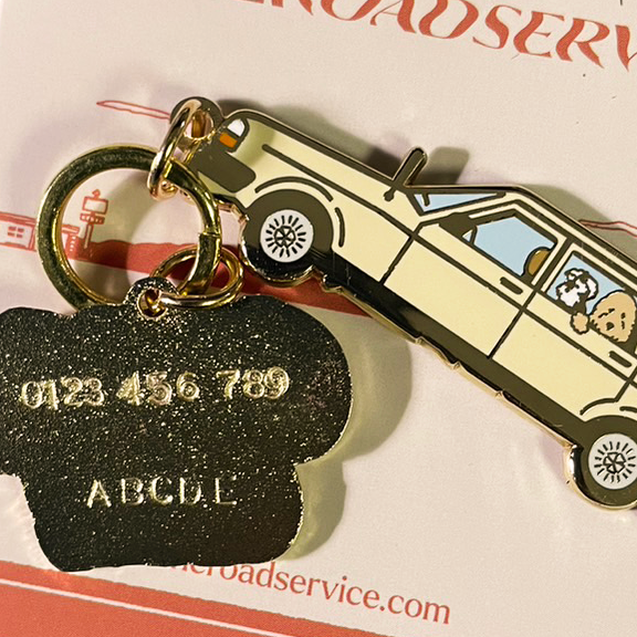 Dog & Key Charm - ドッグ&キーチャーム -