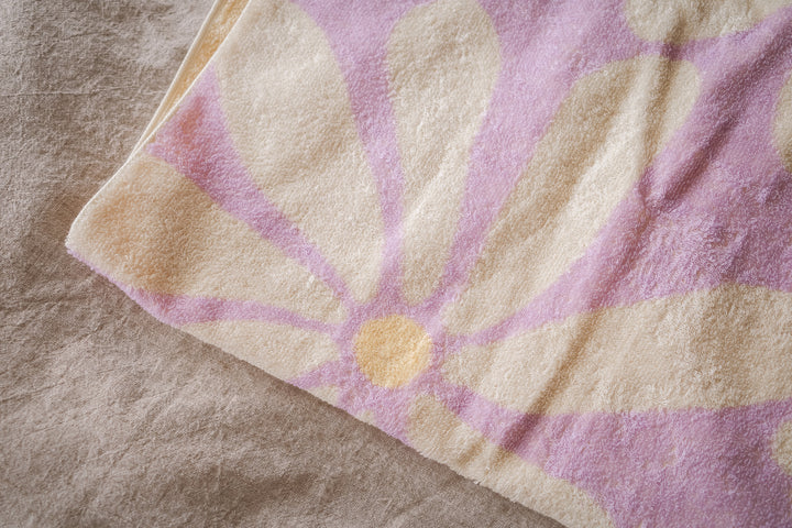 Beach Towel - Lavender Flower -